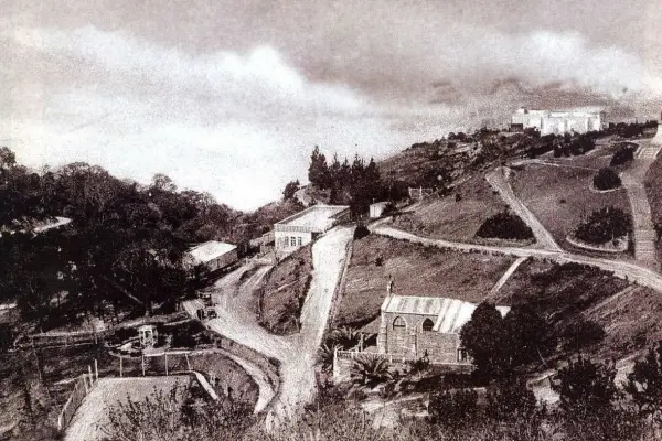 Recuerdos fotográficos: 1921. Proyecto de funicular a Villa Nougués