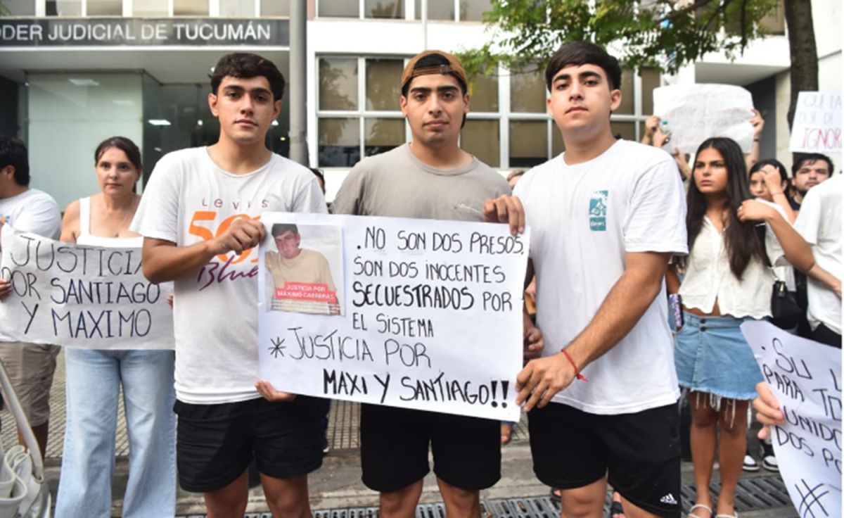 Video: marchan en Concepción para pedir la liberación de uno de los detenidos por el ataque en Tafí del Valle