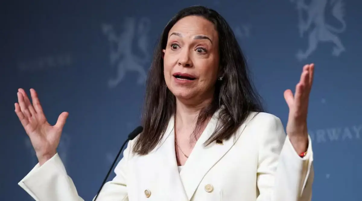 EN DUDAS. Corina Machado lidia con la ambivalencia de Washington.