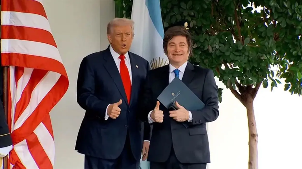 Donald Trump y Javier Milei.