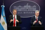 Adorni y Quirno dieron detalles del acuerdo comercial con Estados Unidos y lo definieron como un pacto clave