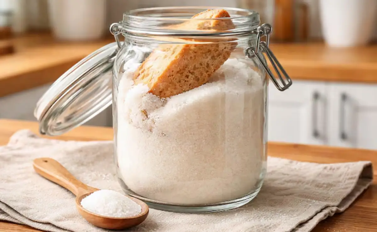 Colocar pan en la azucarera puede mejorar la experiencia en el desayuno o la merienda. 