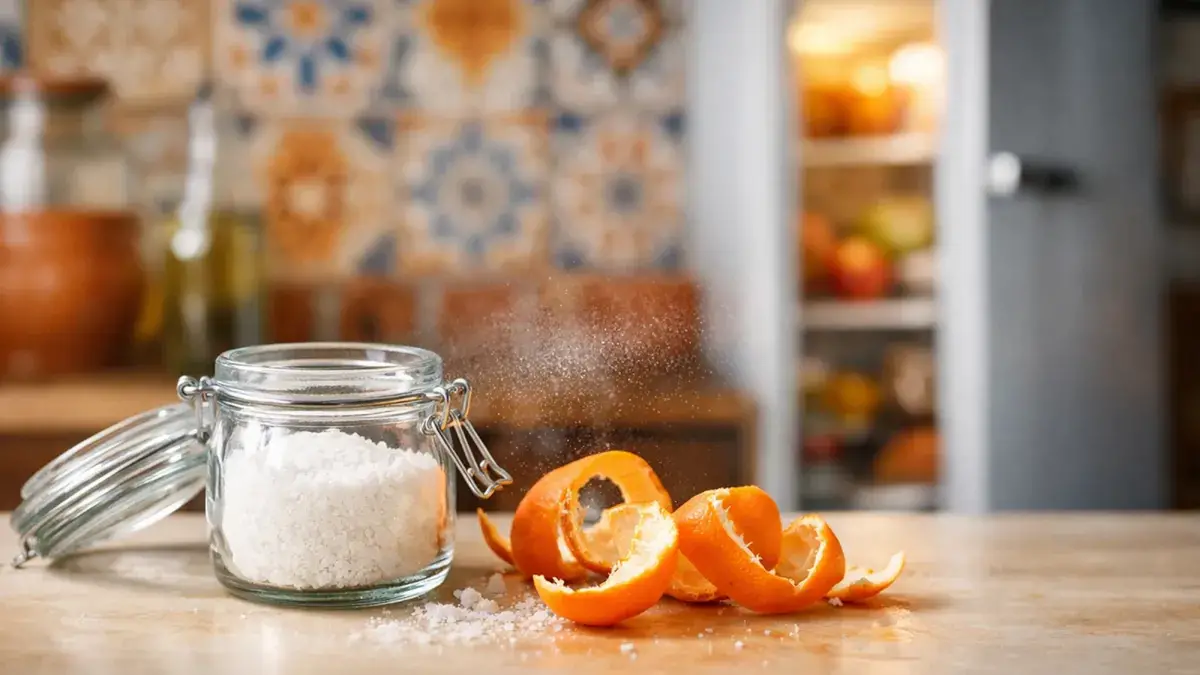 Mandarina y bicarbonato: el truco de limpieza natural que cada vez más personas usan en casa