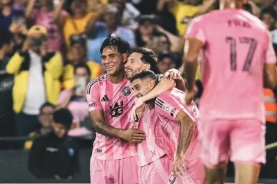 Messi marcó su primer gol de 2026 en el empate entre Inter Miami y Barcelona de Ecuador