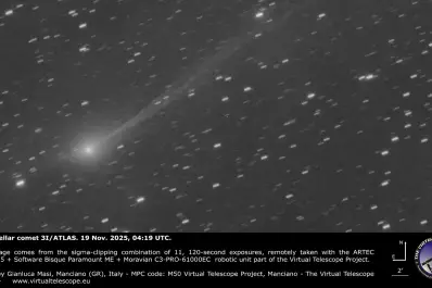 ¿Vida fuera de la Tierra?: la NASA detectó moléculas orgánicas en el cometa 3I/ATLAS