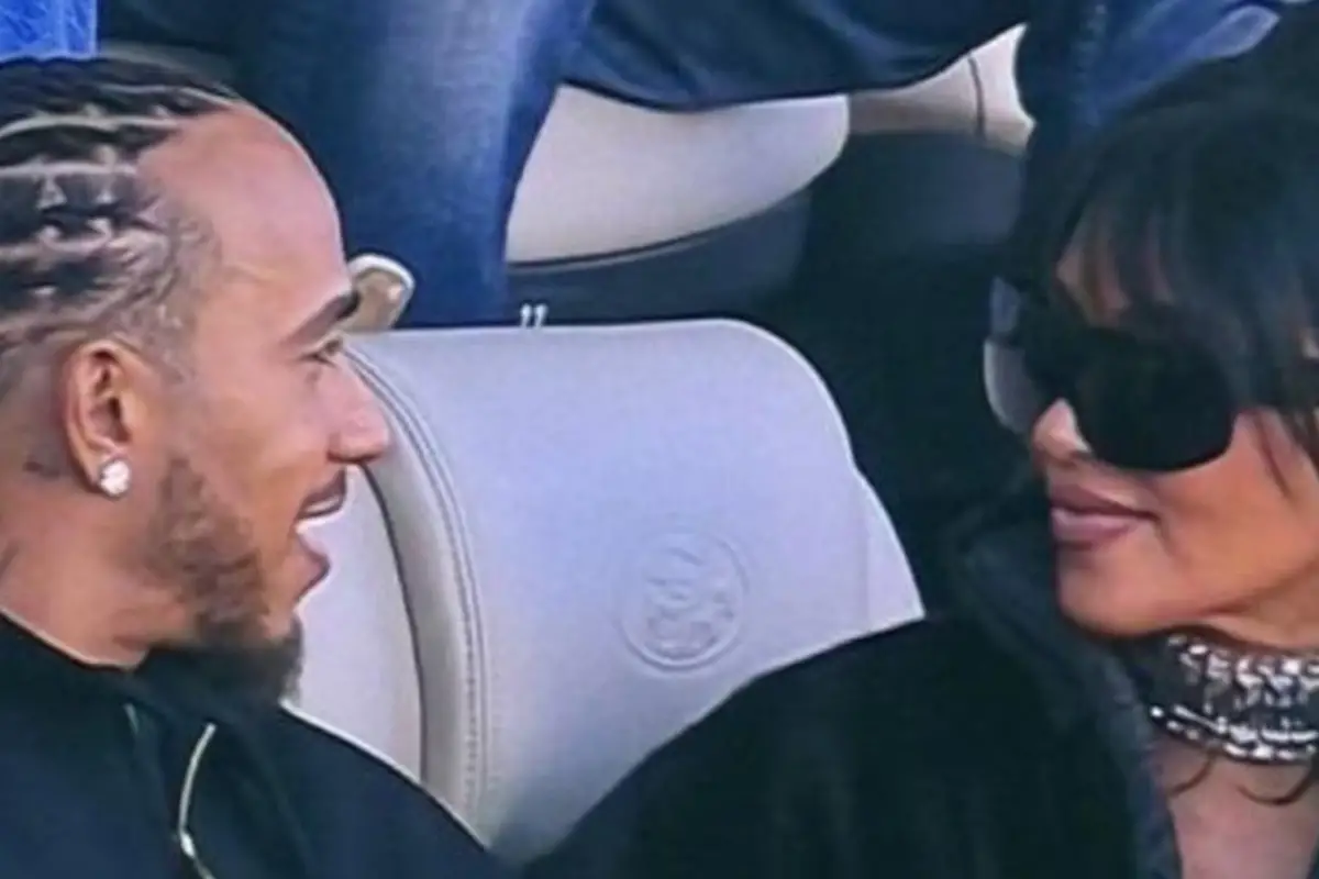 Lewis Hamilton y Kim Kardashian.