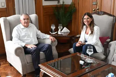 Jaldo recibió a la legisladora Carolina Vargas Aignasse