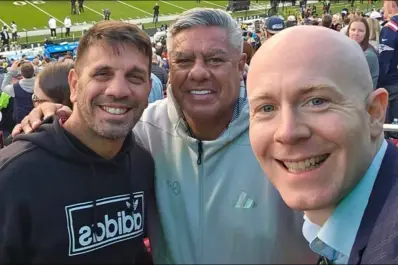 Fotos, famosos y reuniones con el presidente de FIFA: así fue el viaje de “Chiqui” Tapia al Super Bowl LX