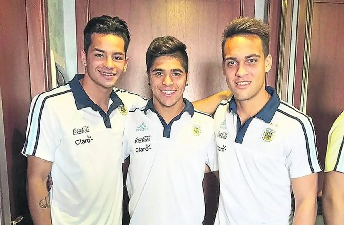 Mansilla, Guille y Martínez en la Selección Sub-20.