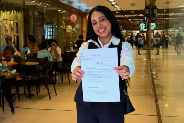 “Los sueños sí se cumplen”: primera universitaria en su familia y en un programa de Harvard