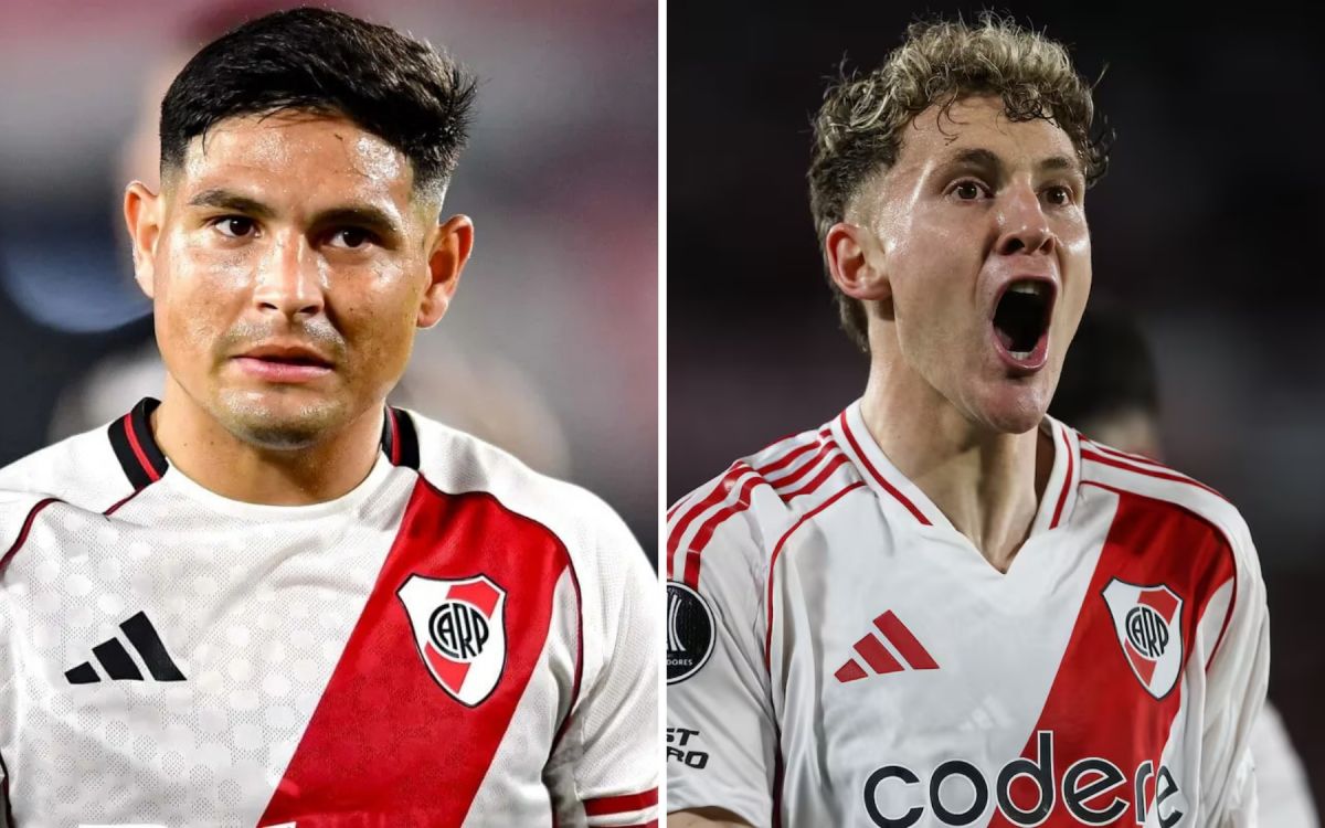 DUPLA DE ATAQUE. Salas y Colidio sería la dupla de ataque frente a Argentinos Juniors. Fuente: Gustavo Yarroch.