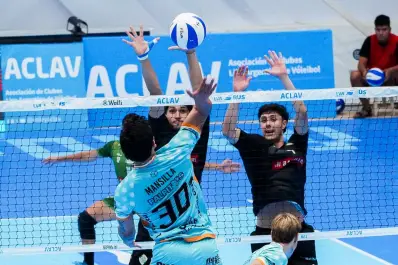 Monteros Vóley barrió a Defensores de Banfield y se afirma en el tercer puesto de la Liga