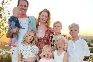 La viuda de James Van Der Beek y sus seis hijos, sin recursos tras su muerte: lanzan campaña para recaudar U$S 500 mil