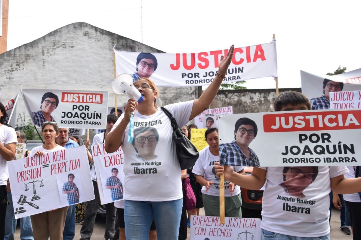 A un mes del crimen de Joaquín Ibarra, familiares y amigos marcharon para exigir Justicia