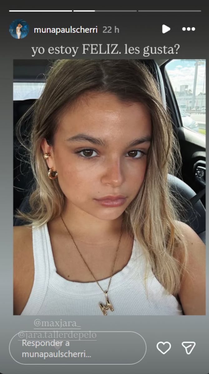 “Soy otra persona”: el impactante cambio de look de Muna Pauls Cherri