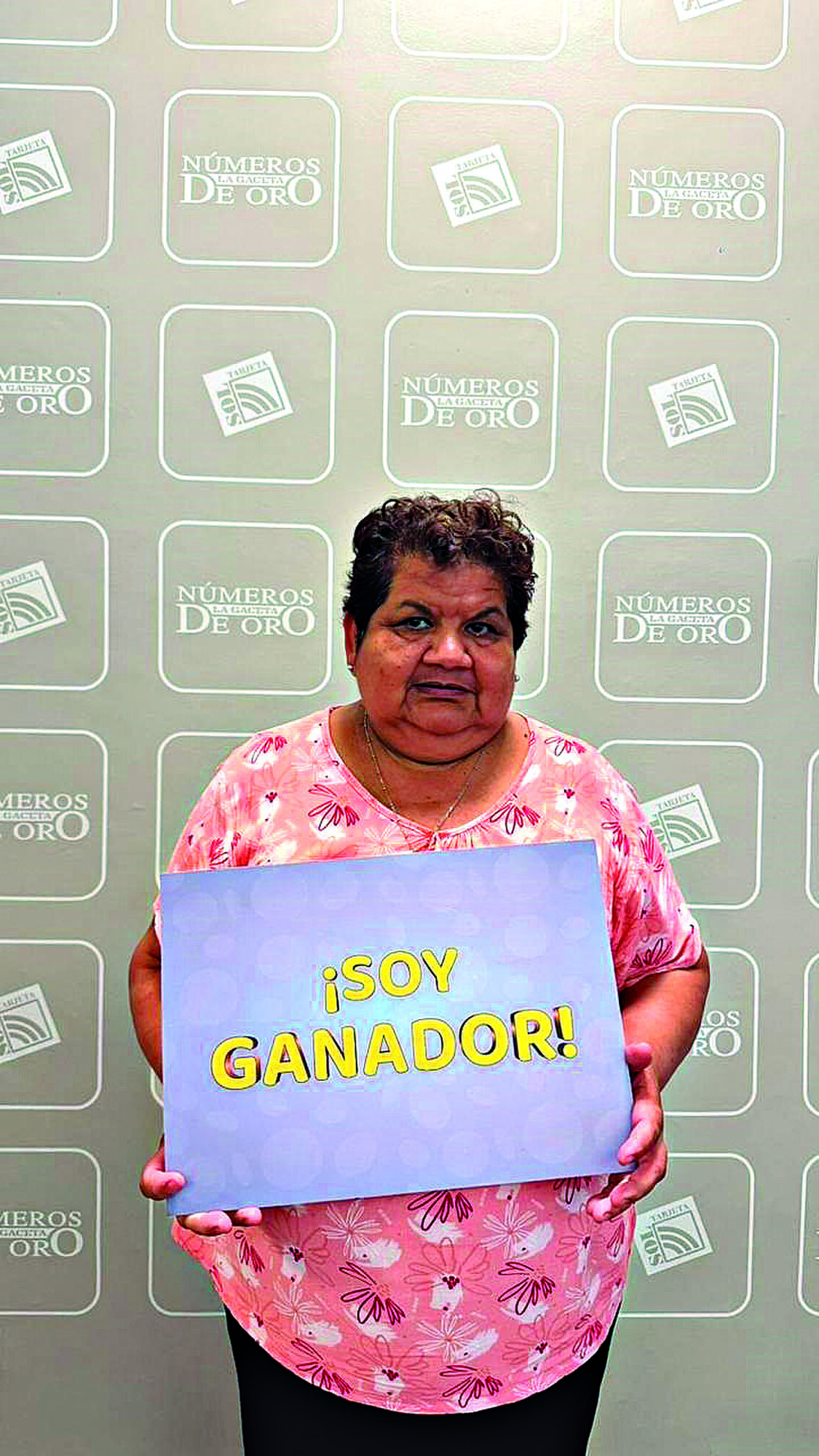 ANGÉLICA BANEGAS. Utilizará el dinero ganado para visitar a su hermana en Buenos Aires.