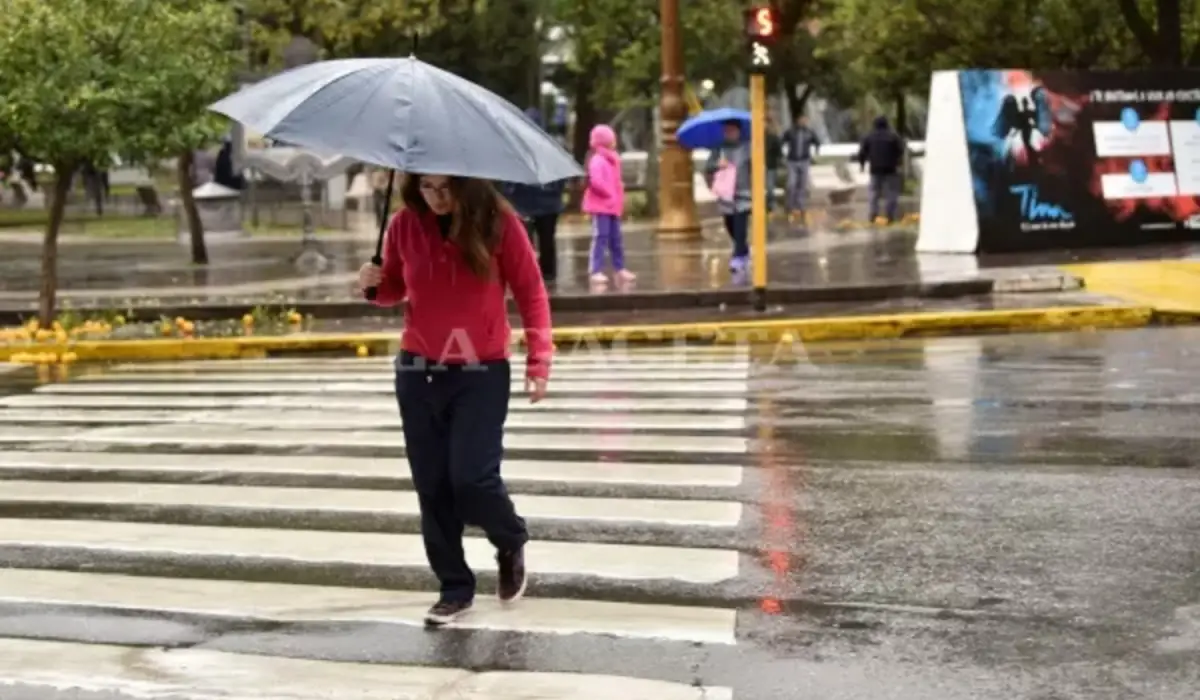 INFORME DEL SMN. Las precipitaciones se extenderían hasta el lunes.