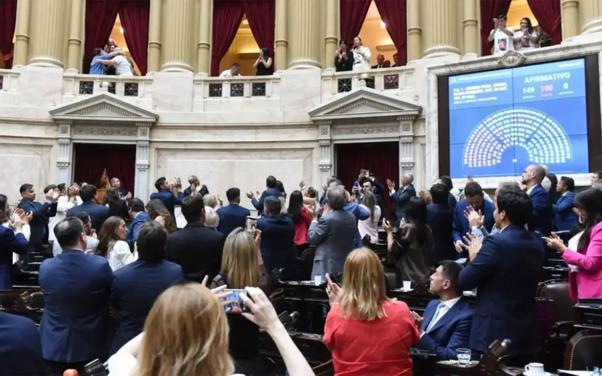 DIPUTADOS dio luz verde al proyecto de Javier Milei, pero con modificaciones y vuelve al Senado. 