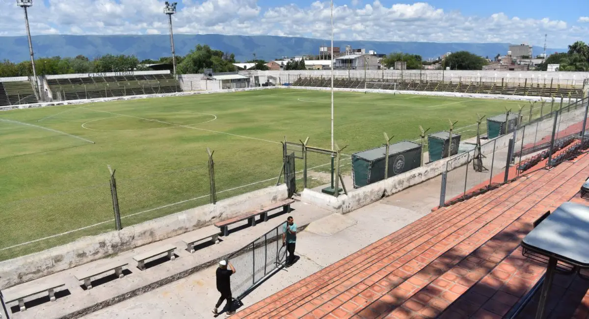Así está el estadio de la Liga Catamarqueña