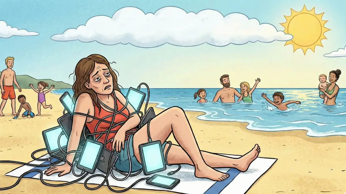 ¿Quién descansó realmente en las vacaciones?