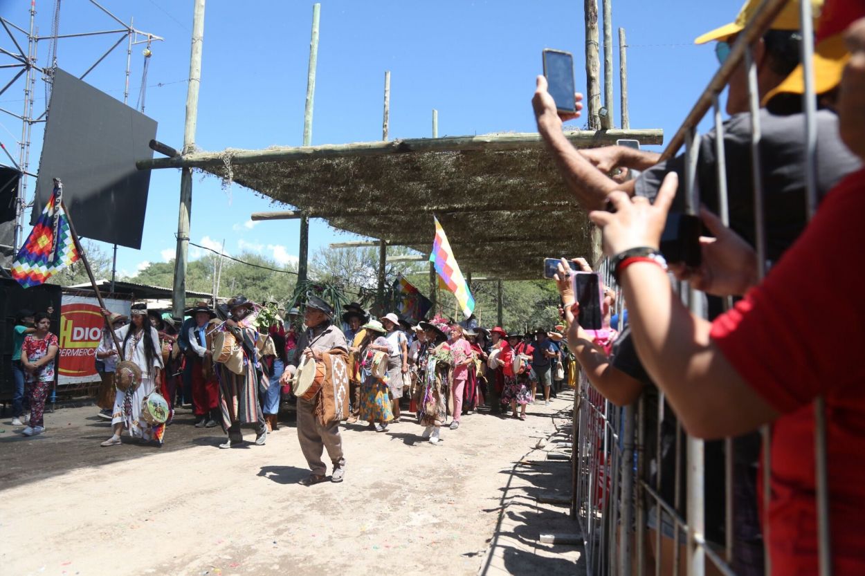 RECUERDOS. El público disfrutó de las tradiciones típicas de la festividad.