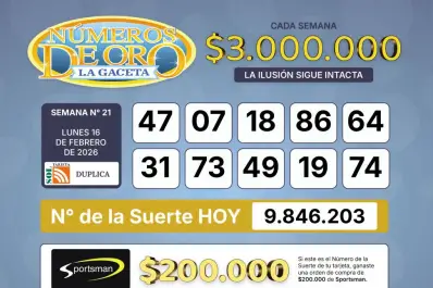 Los Números de Oro de LA GACETA