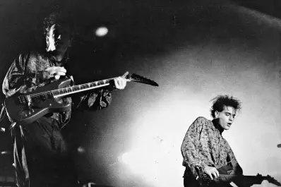 Recuerdos fotográficos: 1986. Soda Stereo: fiesta, paseo con Florencia Flor y “picadito”