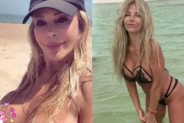 A los 73 años, Graciela Alfano visitó una playa nudista en Punta del Este y causó revuelo