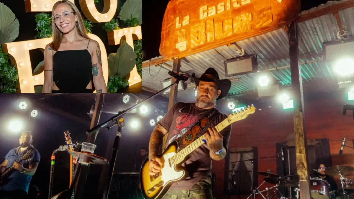 Piti de Las Pastillas del Abuelo en La Casita del Blues. GENTILEZA/ELDOCETV