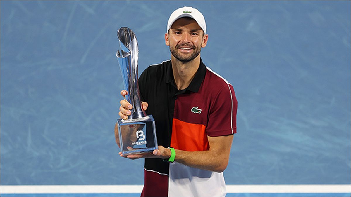 TEMPORADA. Dimitrov busca recuperar regularidad tras un inicio díficil y apuesta a un nuevo equipo de trabajo para relanzar su año.