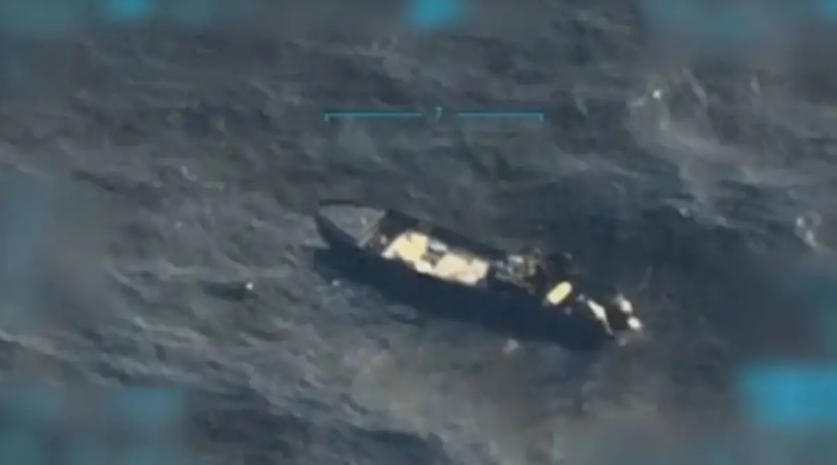 EN VIDEO. El Comando Sur publicó imágenes de los bombardeos.