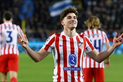 Julián Álvarez convirtió, pero Atlético de Madrid dejó escapar la victoria ante Brujas y definirá en casa la serie de Champions