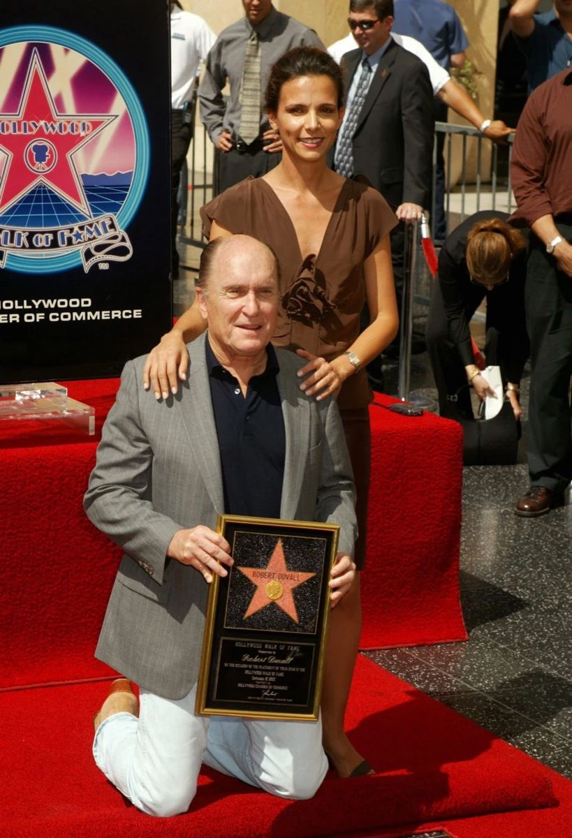 Robert Duvall y Luciana Pedraza se conocieron en una panadería en Retiro