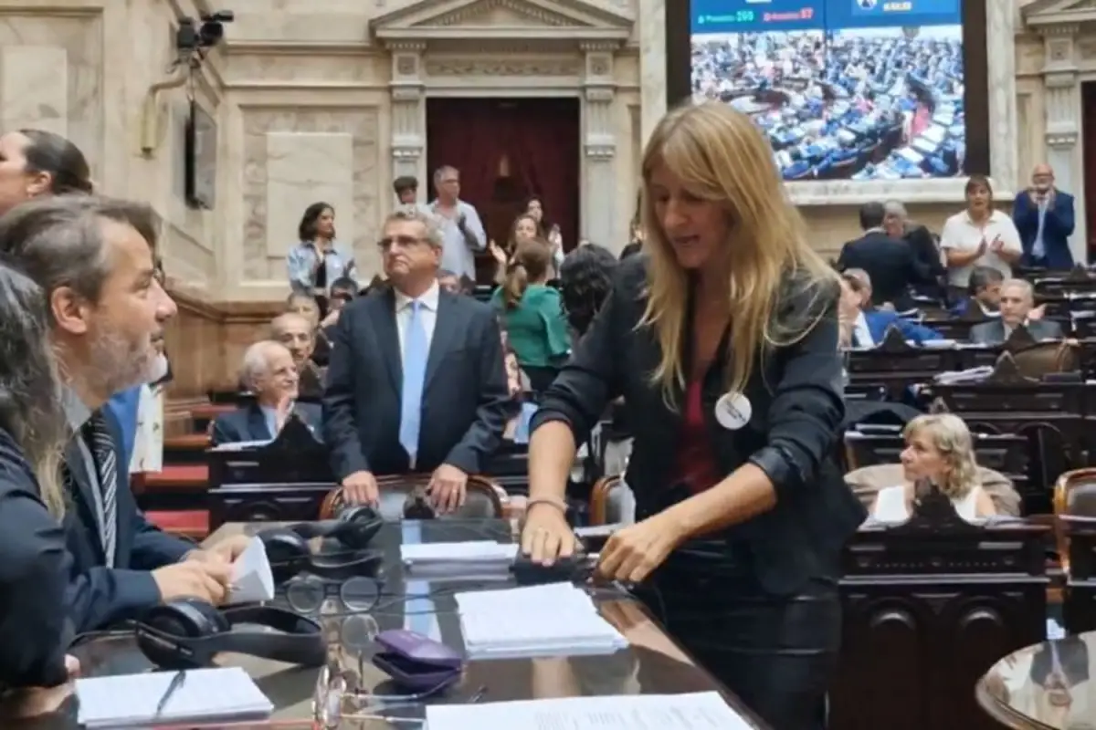 “¡Pedazo de loca!”: una diputada desconectó los cables de los taquígrafos en plena sesión