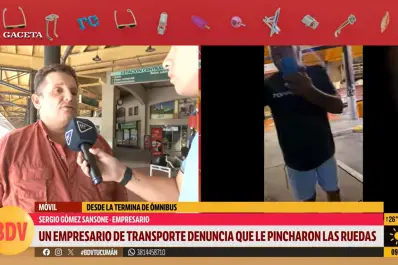 El dueño de la Línea 8 pidió desenmascarar la “mafia” del transporte en Tucumán: No podemos joder a toda la comunidad