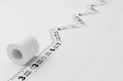 El papel higiénico ya no sirve solo para higienizarse y hacer milanesas