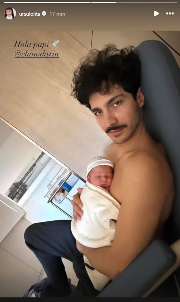 El Chino Darín feliz con el nacimiento de su primer hijo, Dante