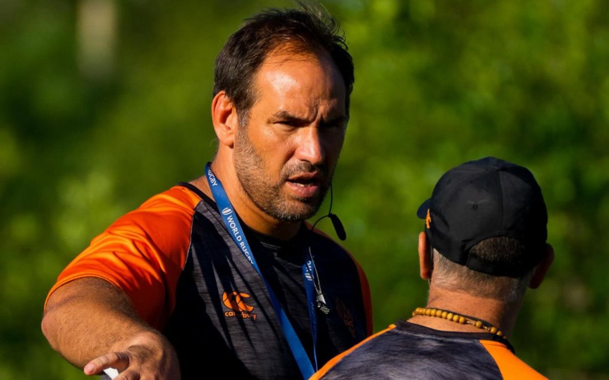 LIDERA. Álvaro Galindo, head coach de Tarucas, palpita el encuentro de mañana frente al conjunto chileno | FOTO: @CORDOBAXV