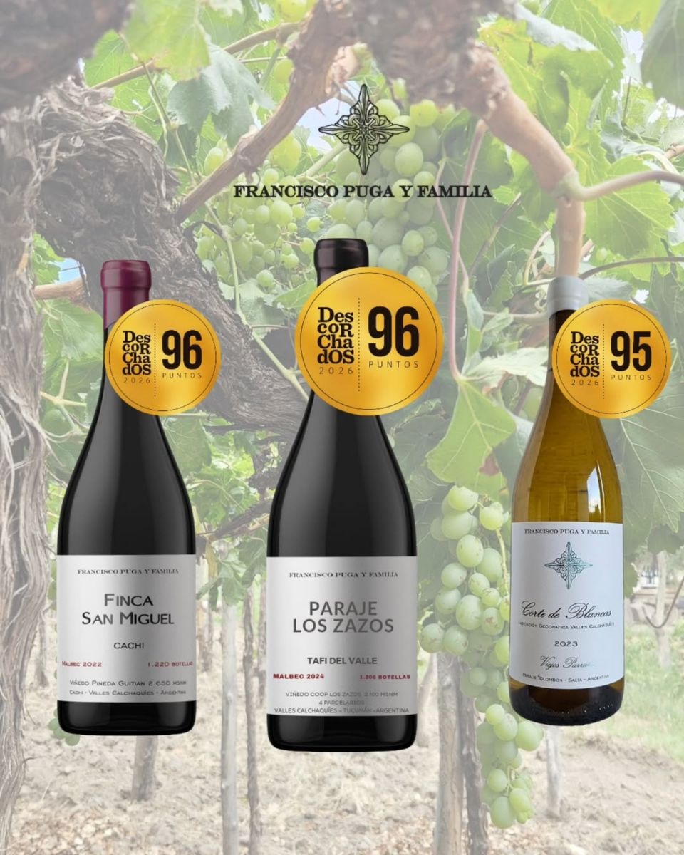 LO QUE VIENE. Paraje Los Zazos, la botella del medio, saldrá a la venta en 2027. 