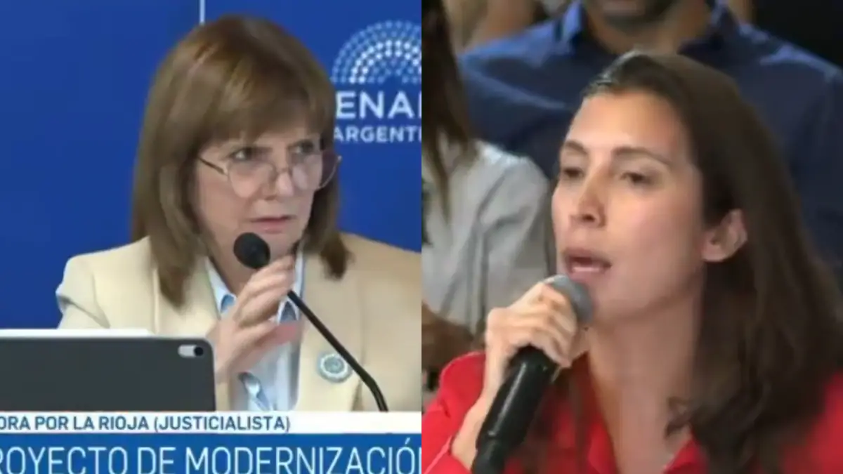 SENADO. Patricia Bullrich y Florencia López protagonizaron un explosivo cruce. 