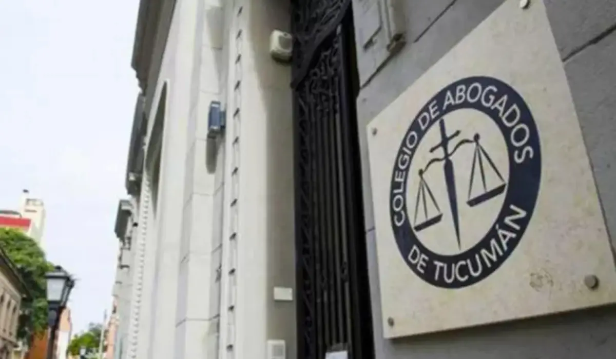 PRONUNCIAMIENTO. El Colegio de Abogados de Tucumán cuestionó los dichos de Milei sobre la “industria del juicio”.