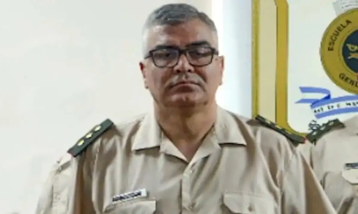 El Comandante Mayor Diego Gasparutti.