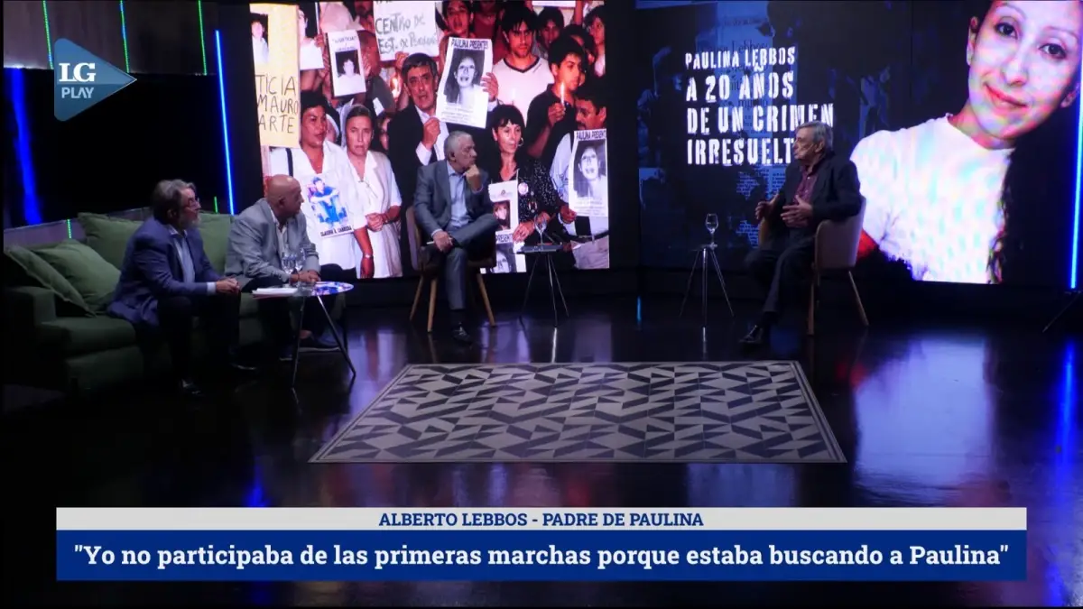 Alberto Lebbos, durante una entrevista en LG Play.