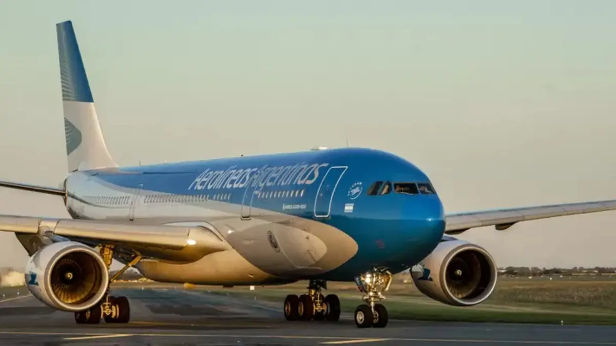 Aerolíneas Argentinas.