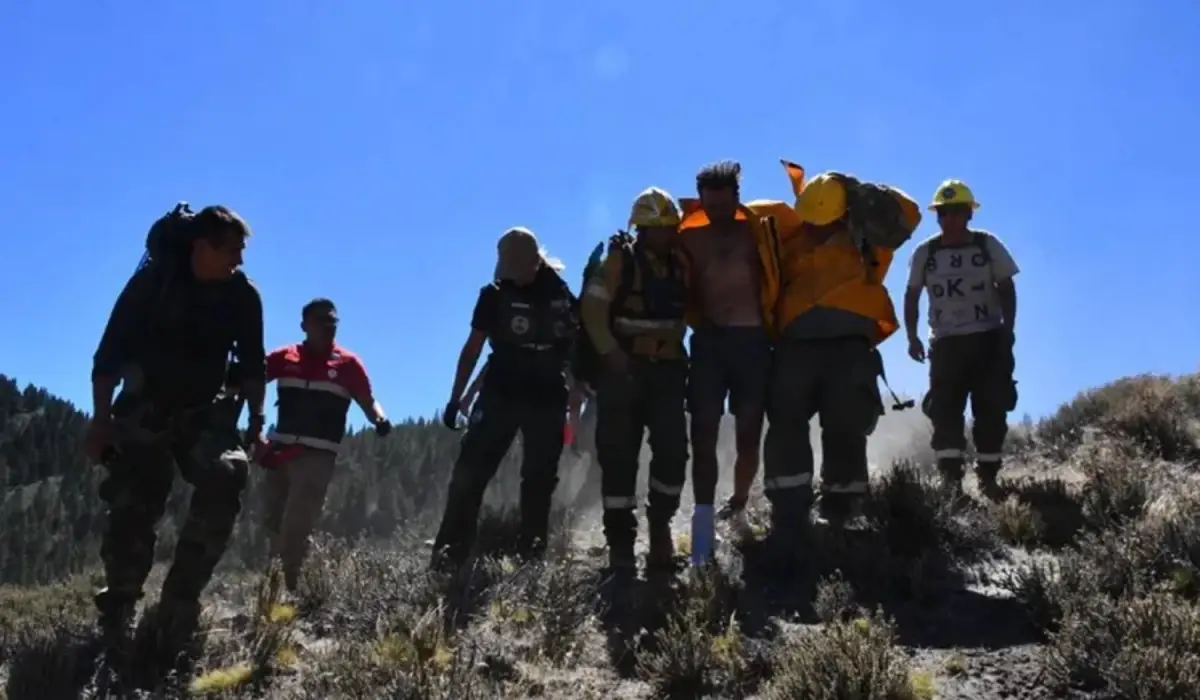 RESCATE. Salvador Álvarez Cano, de 32 años, fue encontrado tras varios días de búsqueda.