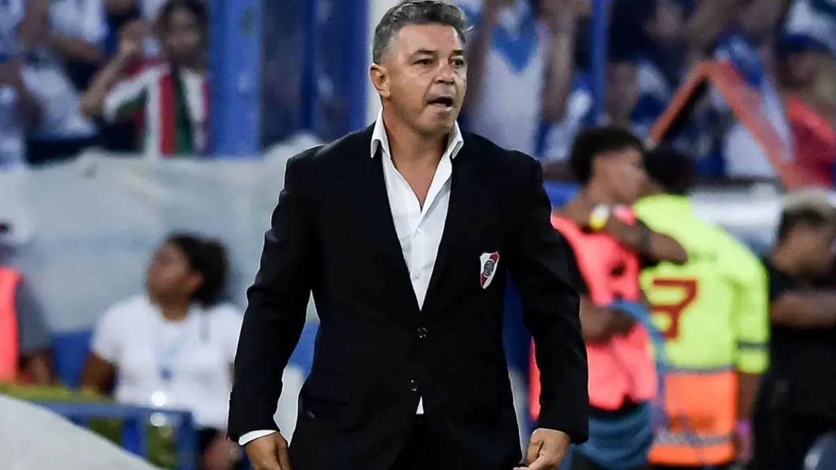 Marcelo Gallardo, entrenador de River.