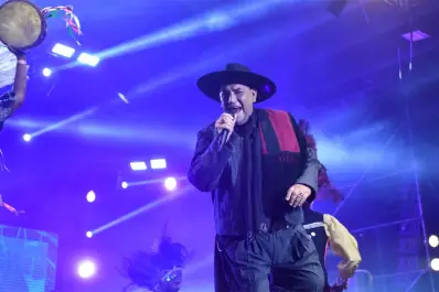 El Chaqueño Palavecino y la lluvia: los grandes protagonistas de la segunda noche de la Fiesta del Queso