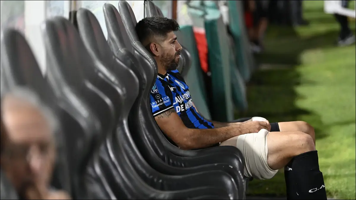 PARTE MÉDICO. Leandro Díaz sufrió una lesión muscular en los isquiotibiales y tendrá entre 10 y 15 días de recuperación