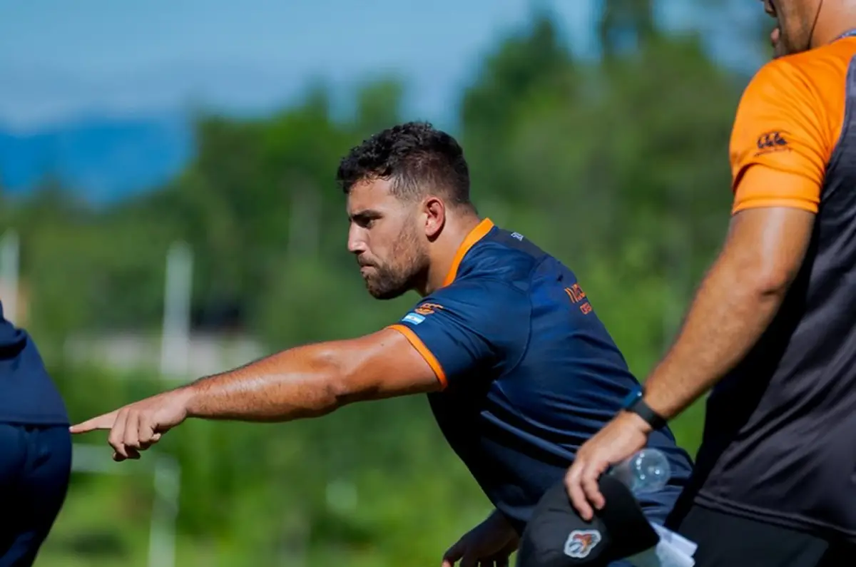 ILUSIONADO. Frente a Selknam, Guraiib jugó su primer partido como profesional.