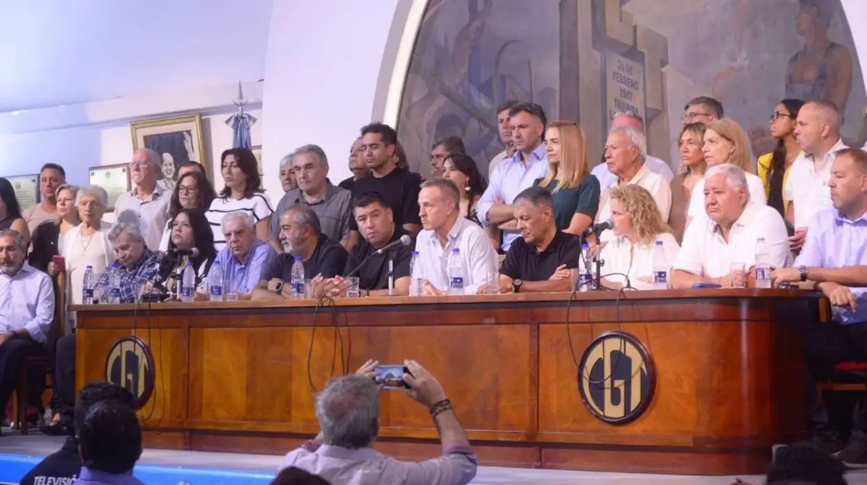 MOVILIZACIÓN. La CGT endureció el discurso contra algunos gobernadores del PJ.